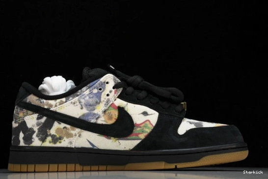 Supreme Dunk SB FD8778-001  Nike Low Rammellzee 0825